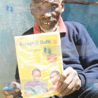 The oldest pupil to join standard one at Kapkenduiywo Primary School