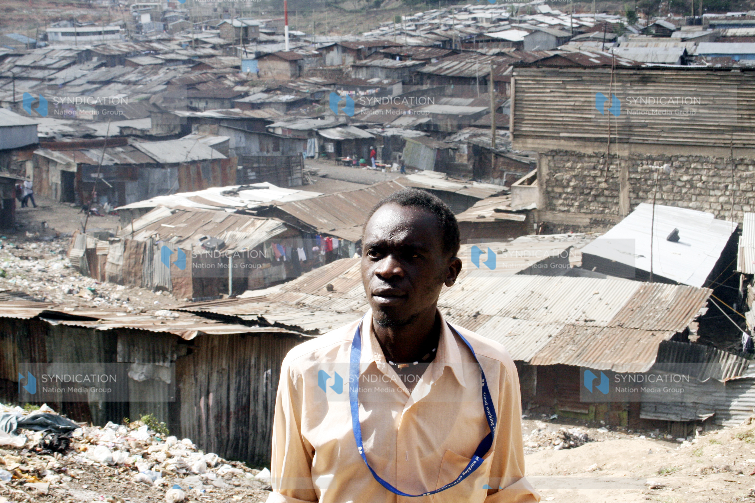 Even Journalists were victims of post-election violence, like Photojournalist Chris Ojow