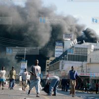 Kisumu's Oginga Odinga Street during the post-election violence