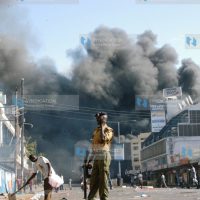 Kisumu's Oginga Odinga Street during the post-election violence