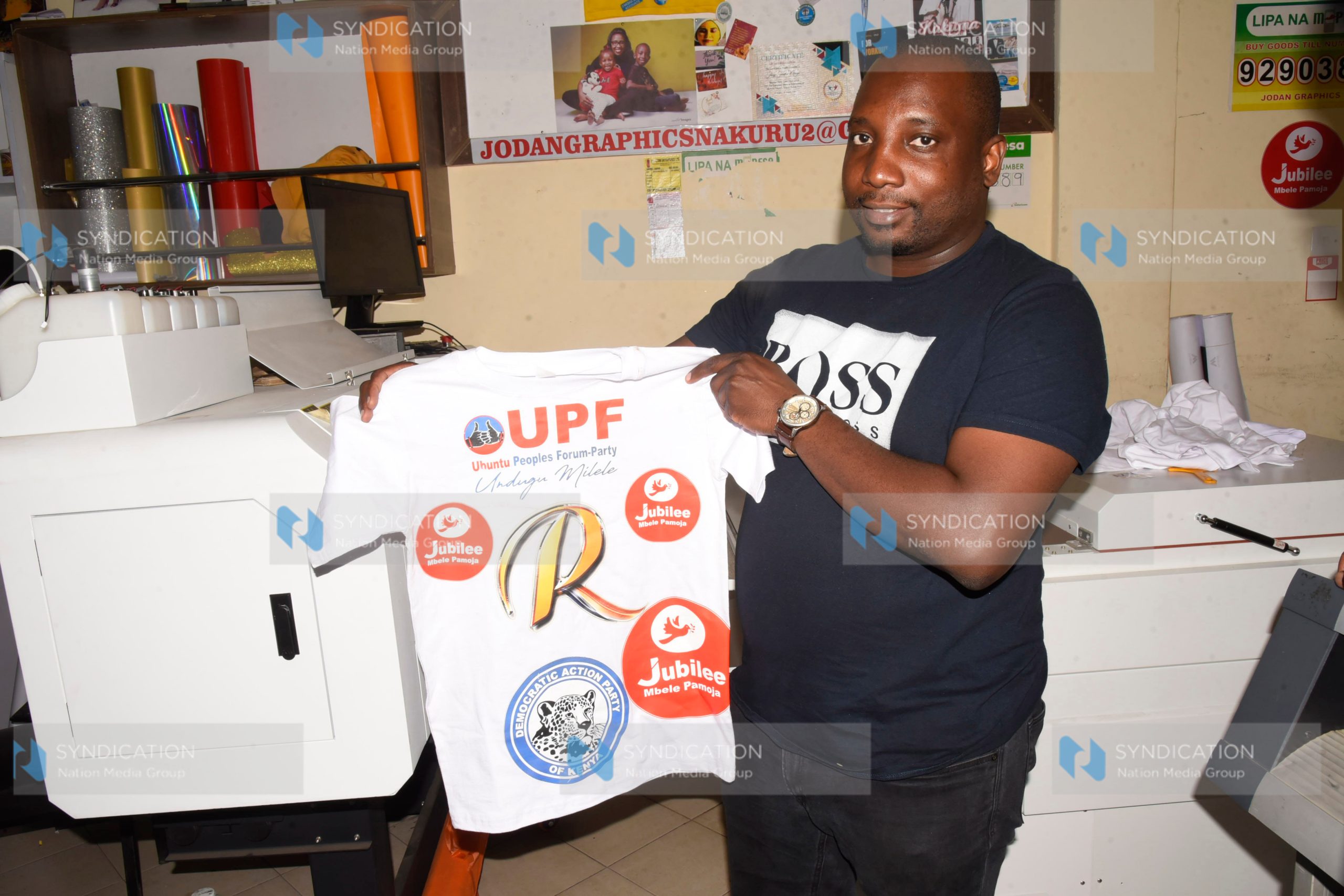 Printing election campaign materials