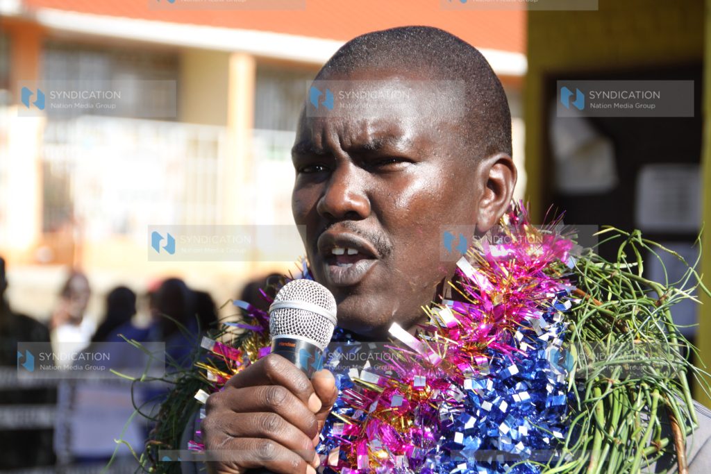 Jackson Mandago, who was nominated Governor for Uasin Gishu County