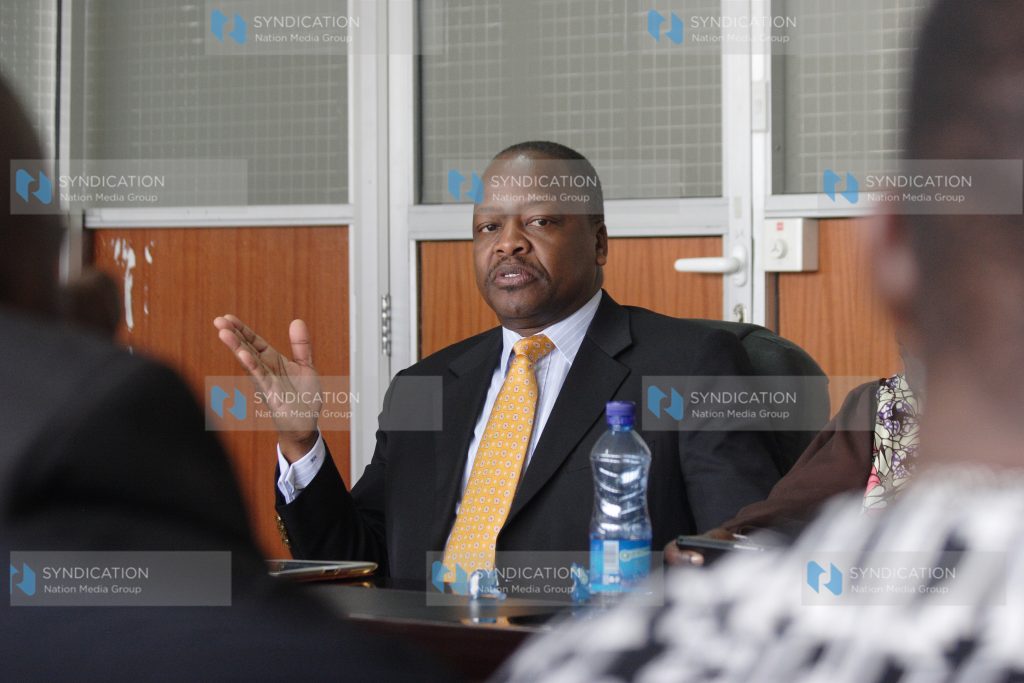 Senate Committee on Education and ICT Chairman Hon. Mutahi Kagwe