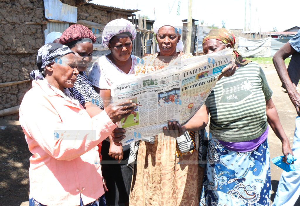A section of 2007-2008 post-election violence IDPs from Nakuru County