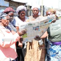 A section of 2007-2008 post-election violence IDPs from Nakuru County