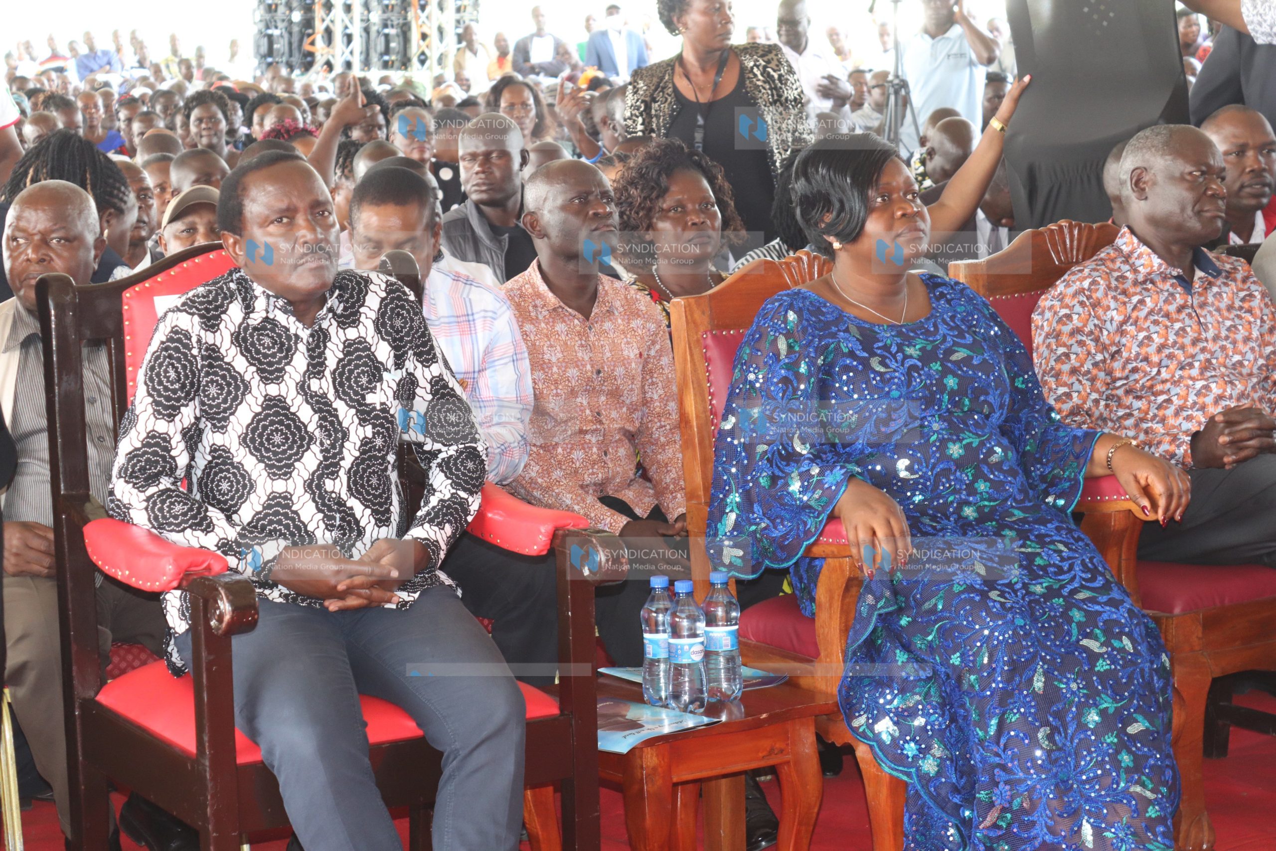 Burial of Stalney Aluma, father of Homa Bay Town MP Peter Kaluma