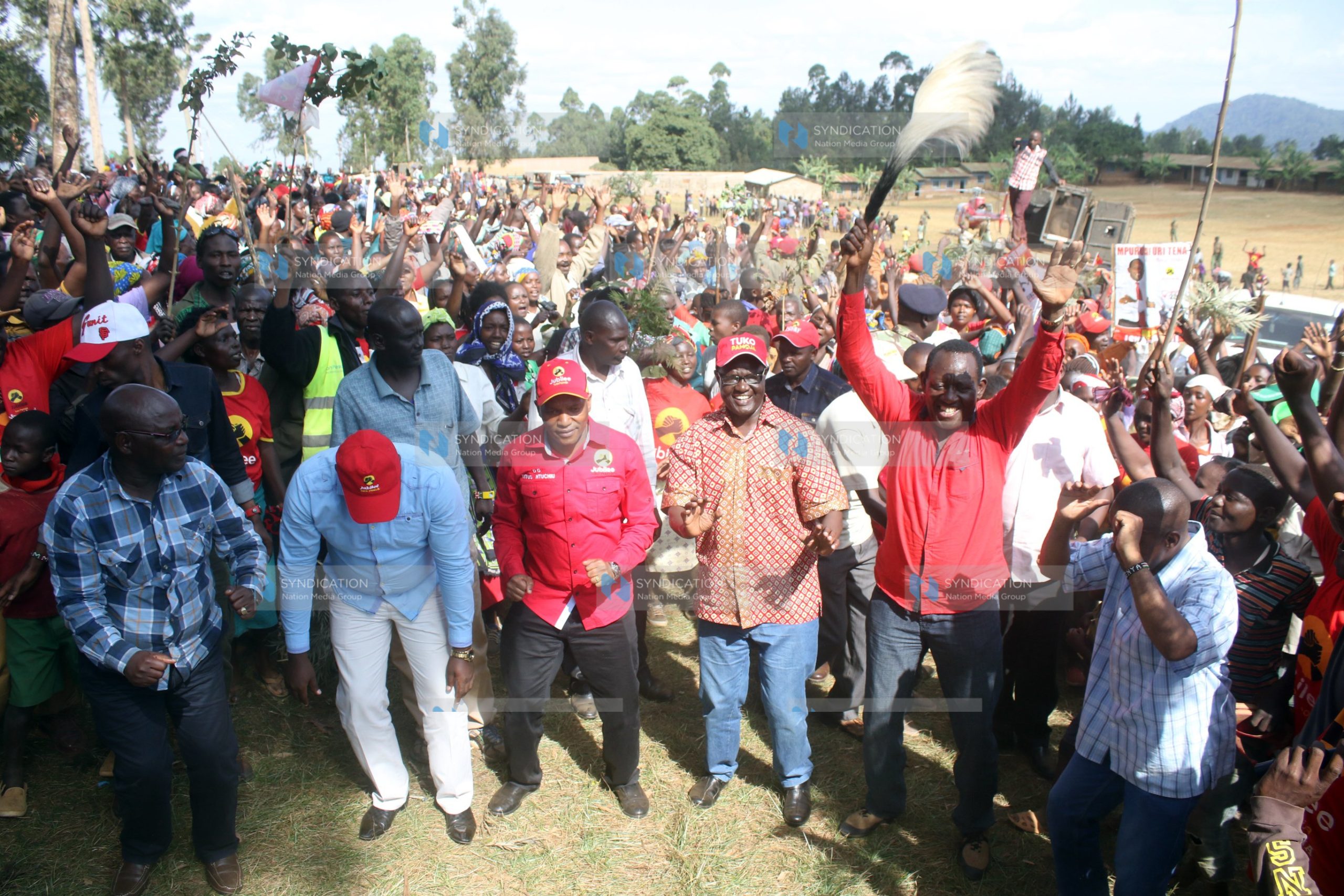 At Ankamia Primary School grounds in Tigania East