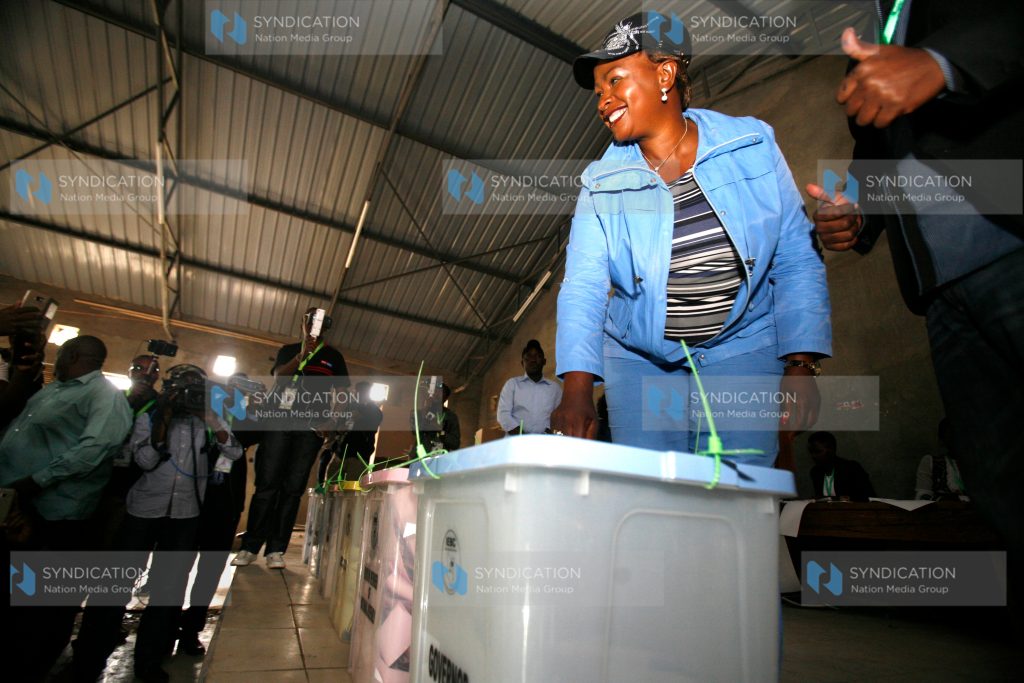 Machakos Gubernatorial Candidate on Wiper ticket Wavinya Ndeti