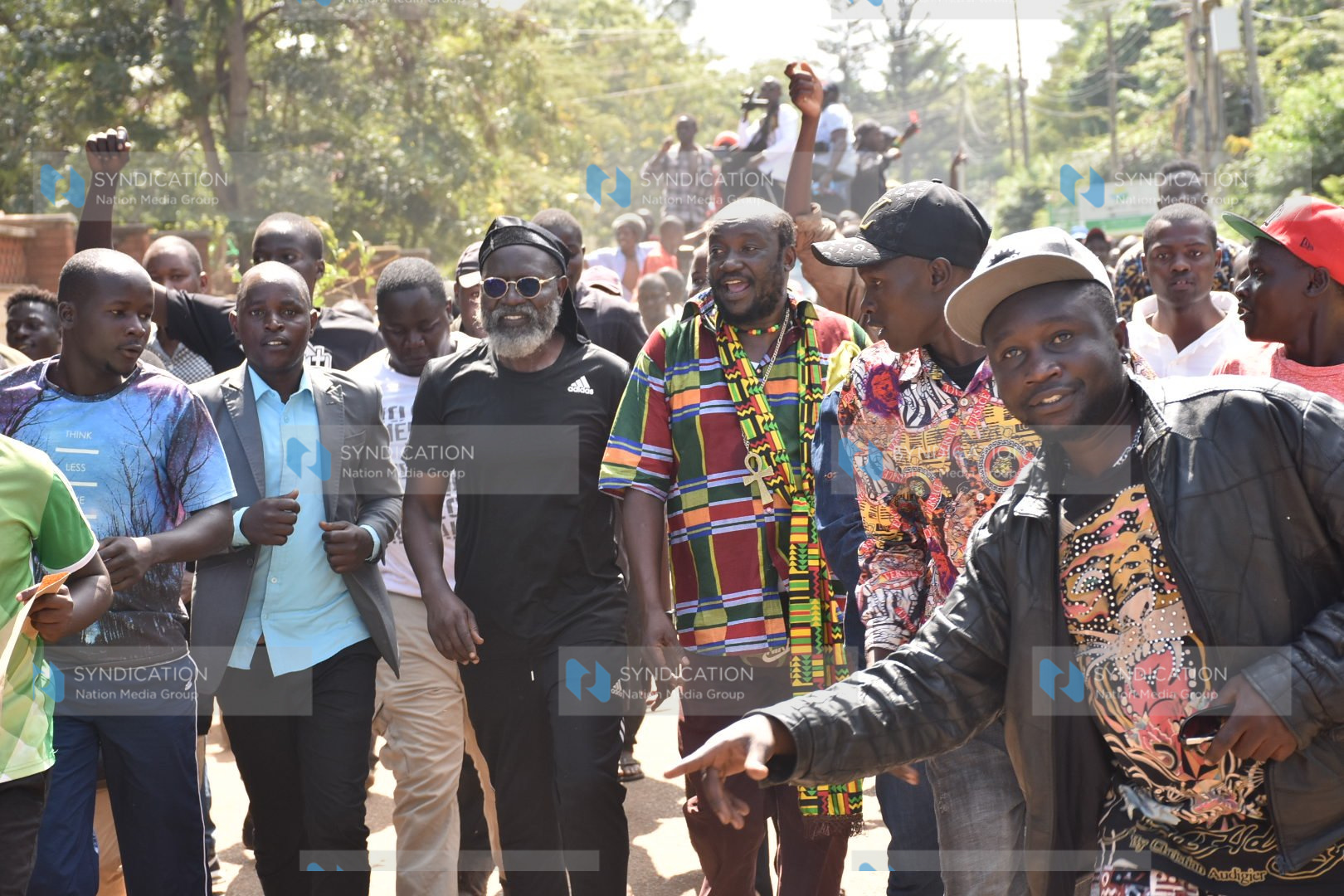 Roots Party of Kenya Presidential candidate Prof George Wajackoya