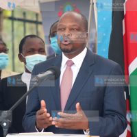 Health Cabinet Secretary Mutahi Kagwe