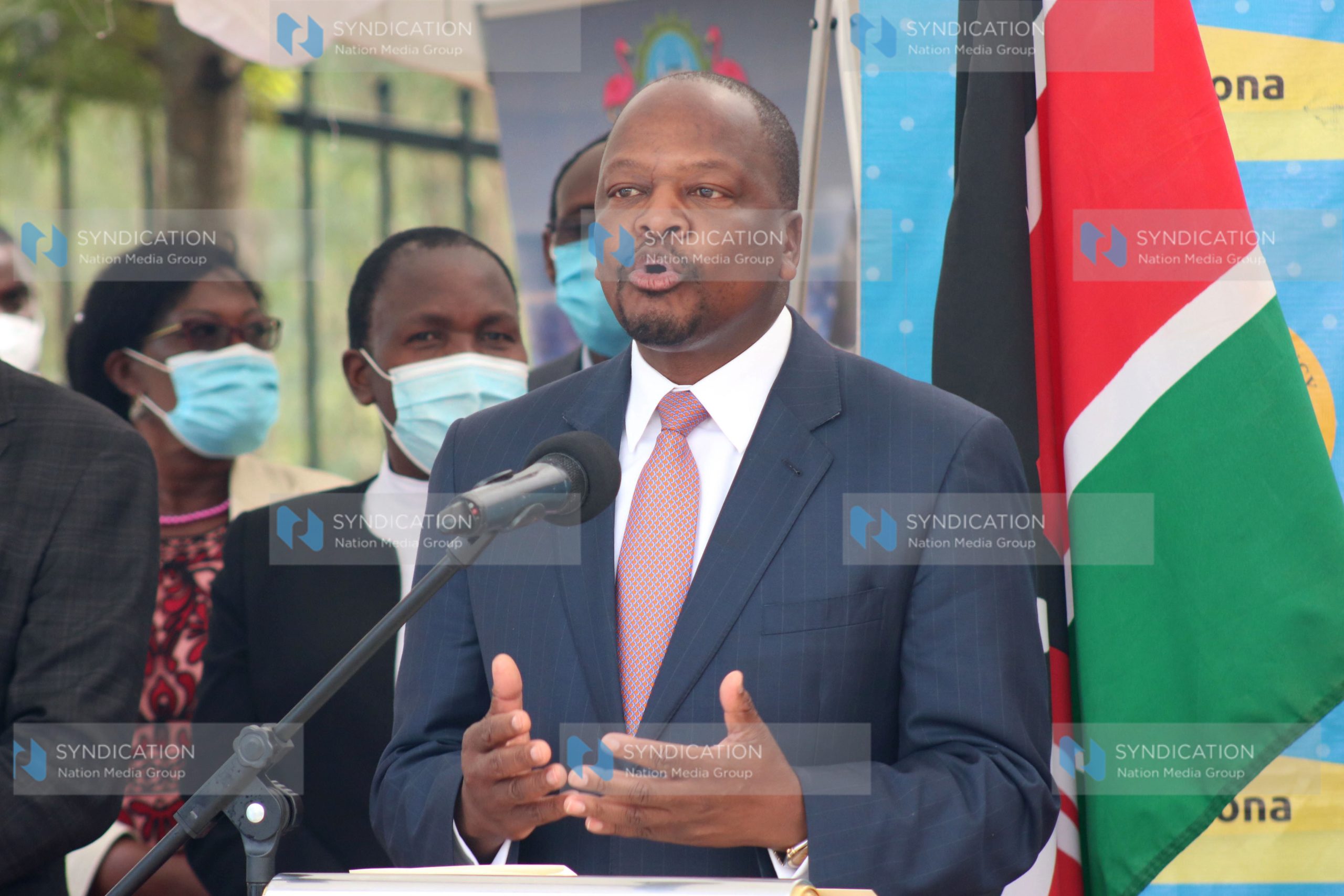 Health Cabinet Secretary Mutahi Kagwe