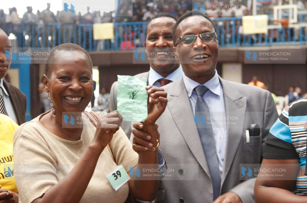 Land, Housing and Urban Development Cabinet Secretary Jacob Kaimenyi