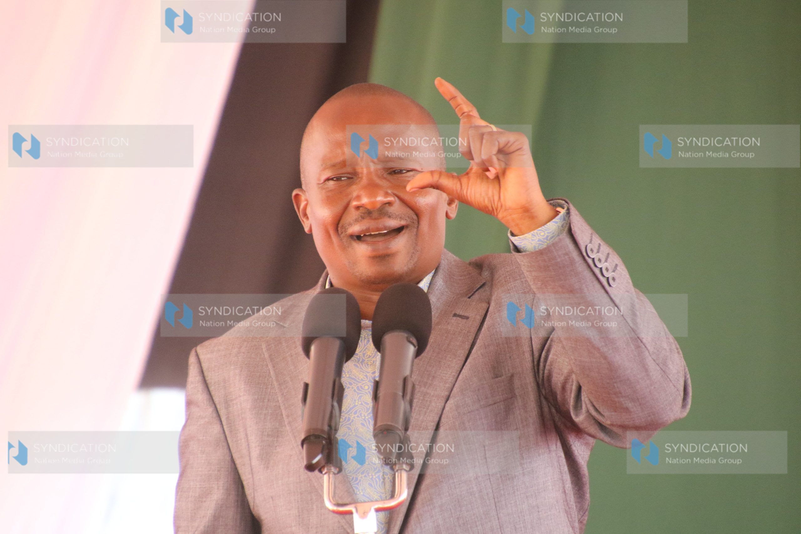 Deputy President Kindiki Kithure addresses wananchi