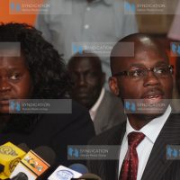 Moses Kajwang' who will vie for the ODM senatorial seat in Homabay