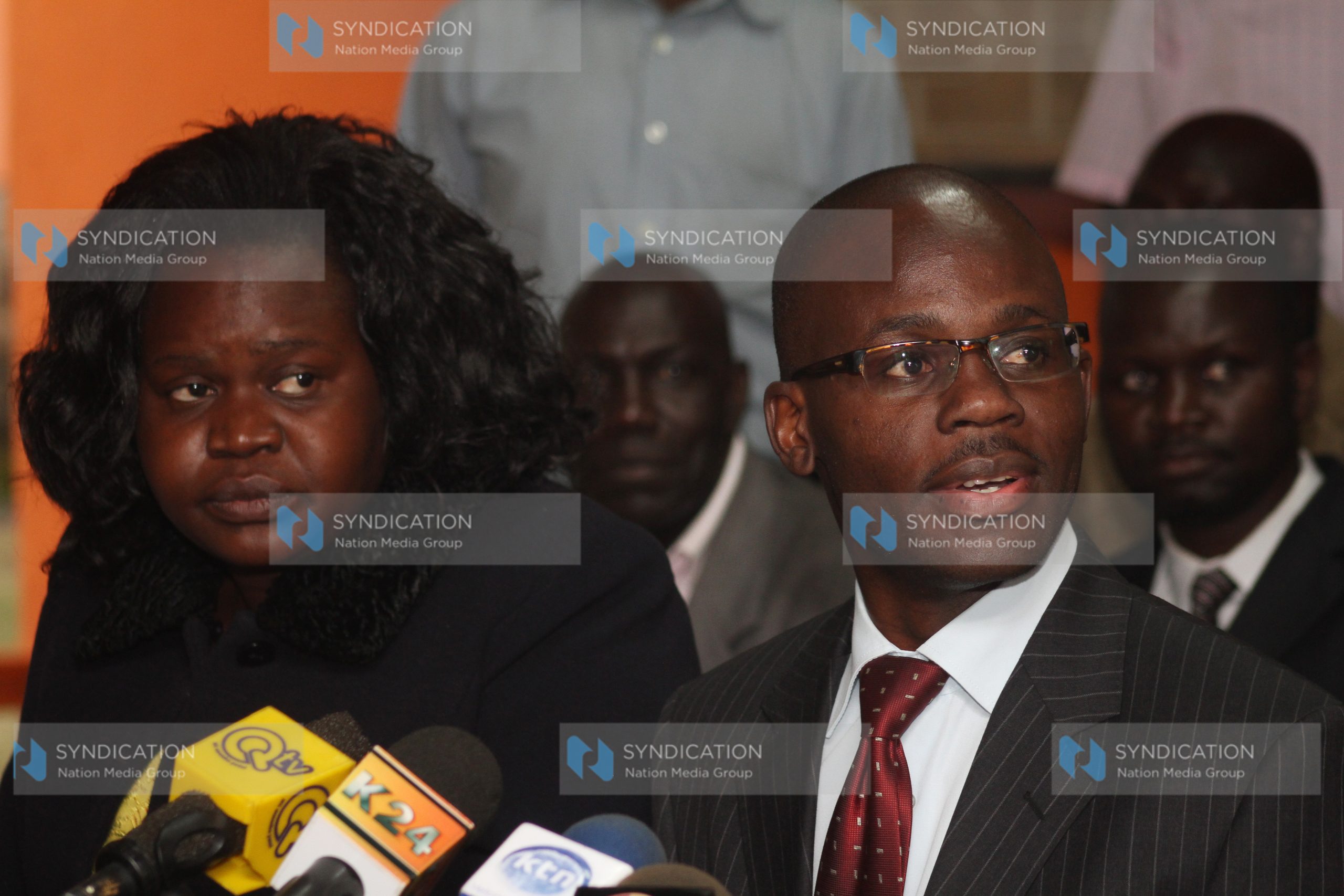 Moses Kajwang’ who will vie for the ODM senatorial seat in Homabay