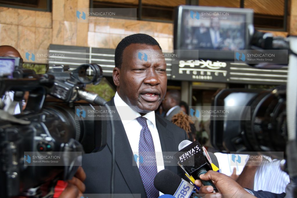 Cabinet Secretary Ministry of Energy and Petroleum Davis Chirchir