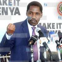 Cabinet Secretary, Ministry of Industry, Trade and Cooperatives Development Peter Munya