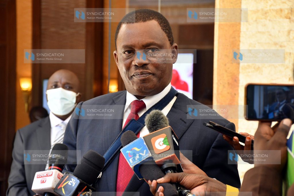 Speaker of the National Assembly Justin Muturi