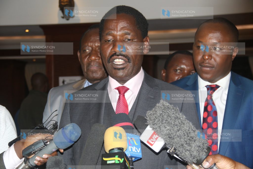 Agriculture Cabinet Secretary Peter Munya