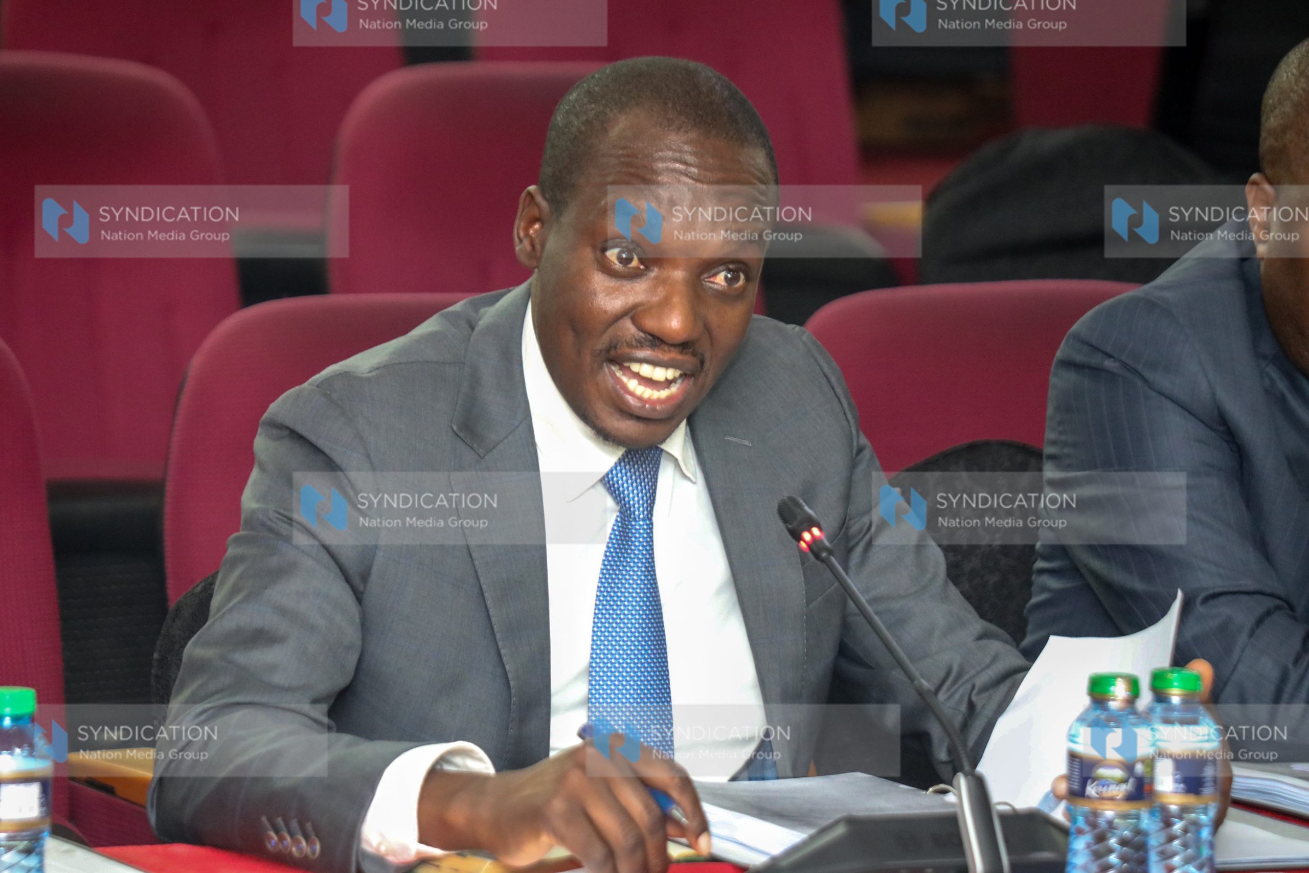 Kisii County Governor Simba Arati before The County Public Accounts Committee
