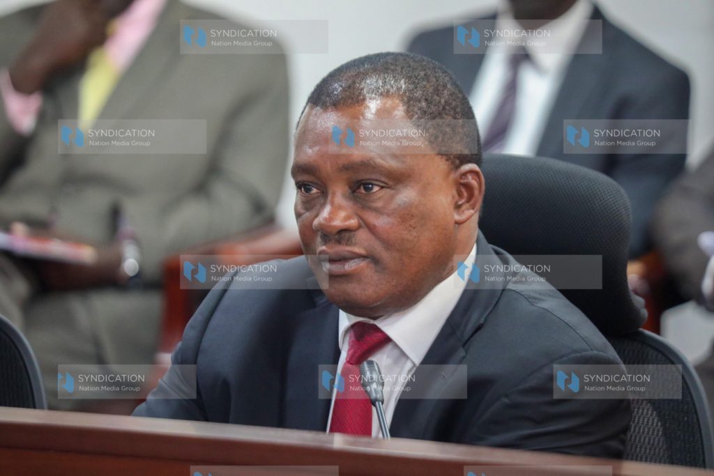 Cabinet Secretary for Public Service and Human Capital Development Justin Bedan Njoka Muturi