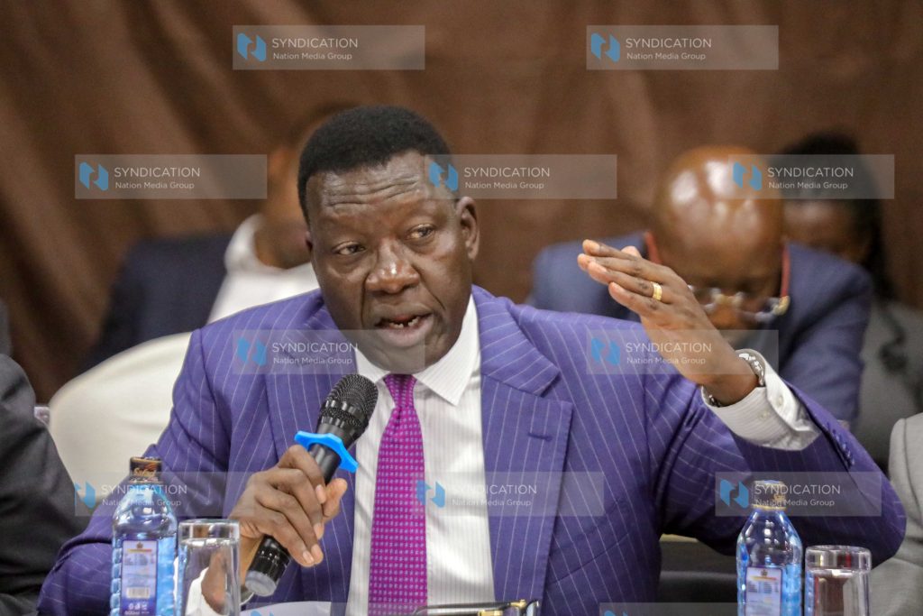 Cabinet Secretary for Energy and Petroleum Davis Chirchir