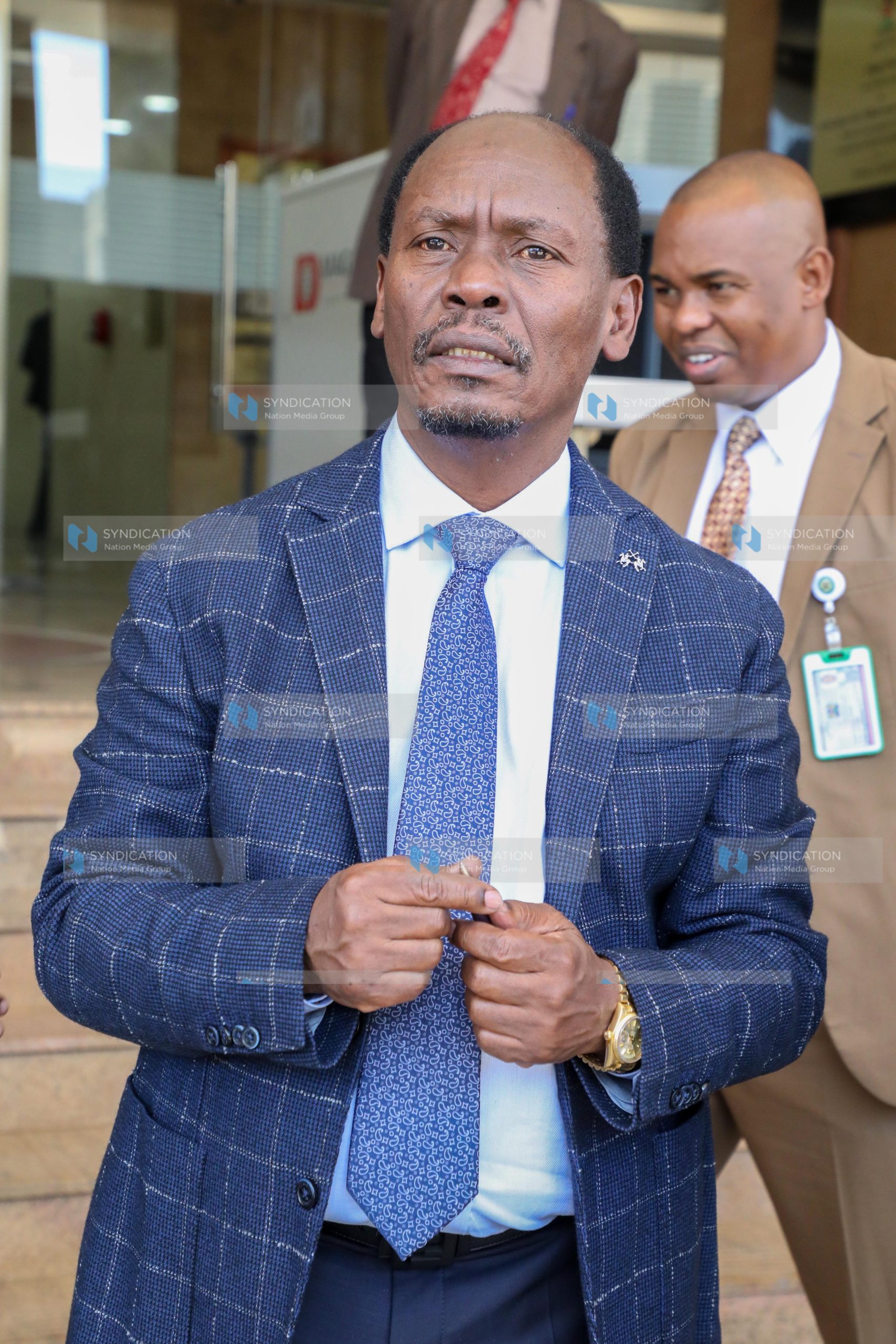 William Kabogo after appearing before the National Assembly Departmental Committee