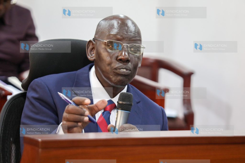 Principal Secretary, State Department for Basic Education Dr. Belio Kipsang