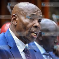 Education Cabinet Secretary Ezekiel Machogu before the National Assembly Committee on Education