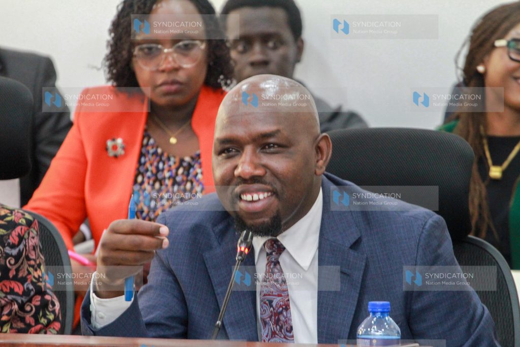 Cabinet Secretary for the Interior and National Administration Onesimus Kipchumba Murkomen