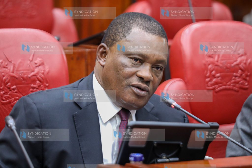 Attorney General Justin Muturi