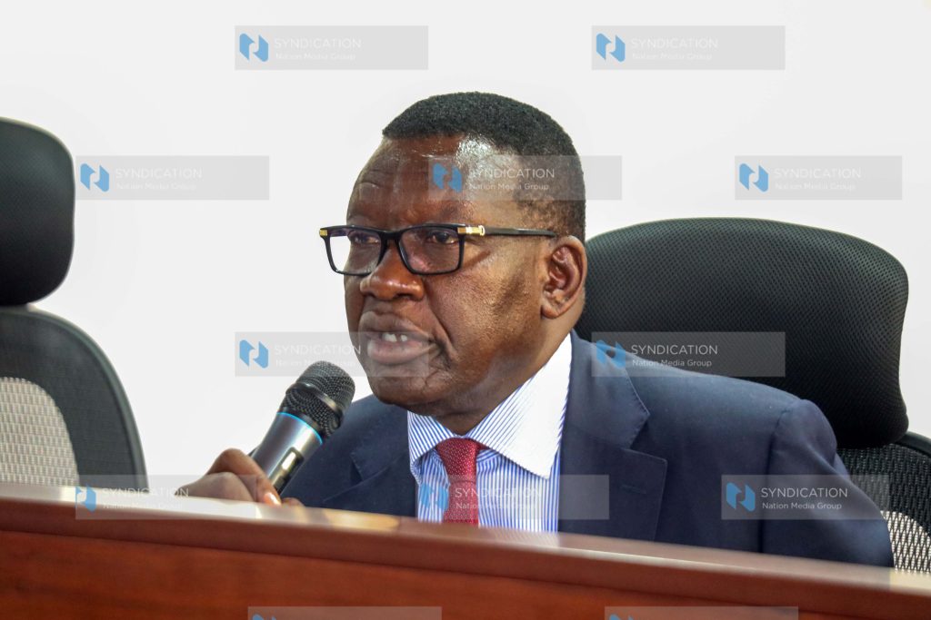Cabinet Secretary for Roads and Transport Davis Chirchir