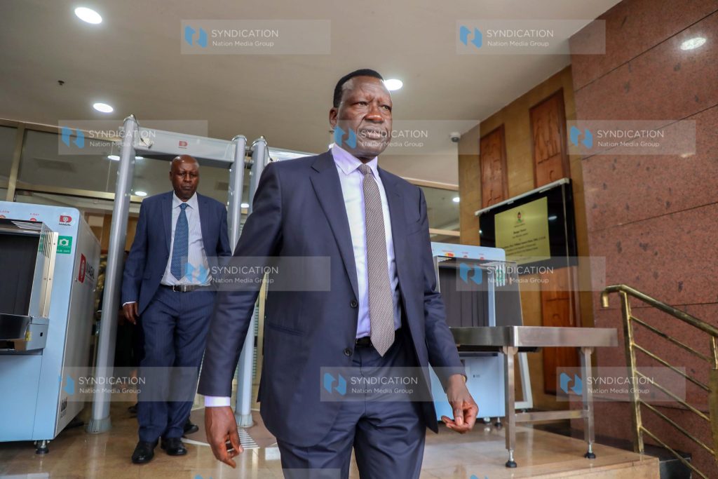 Cabinet Secretary for Roads and Transport Davis Chirchir