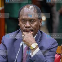 William Kabogo appearing before the National Assembly Committee