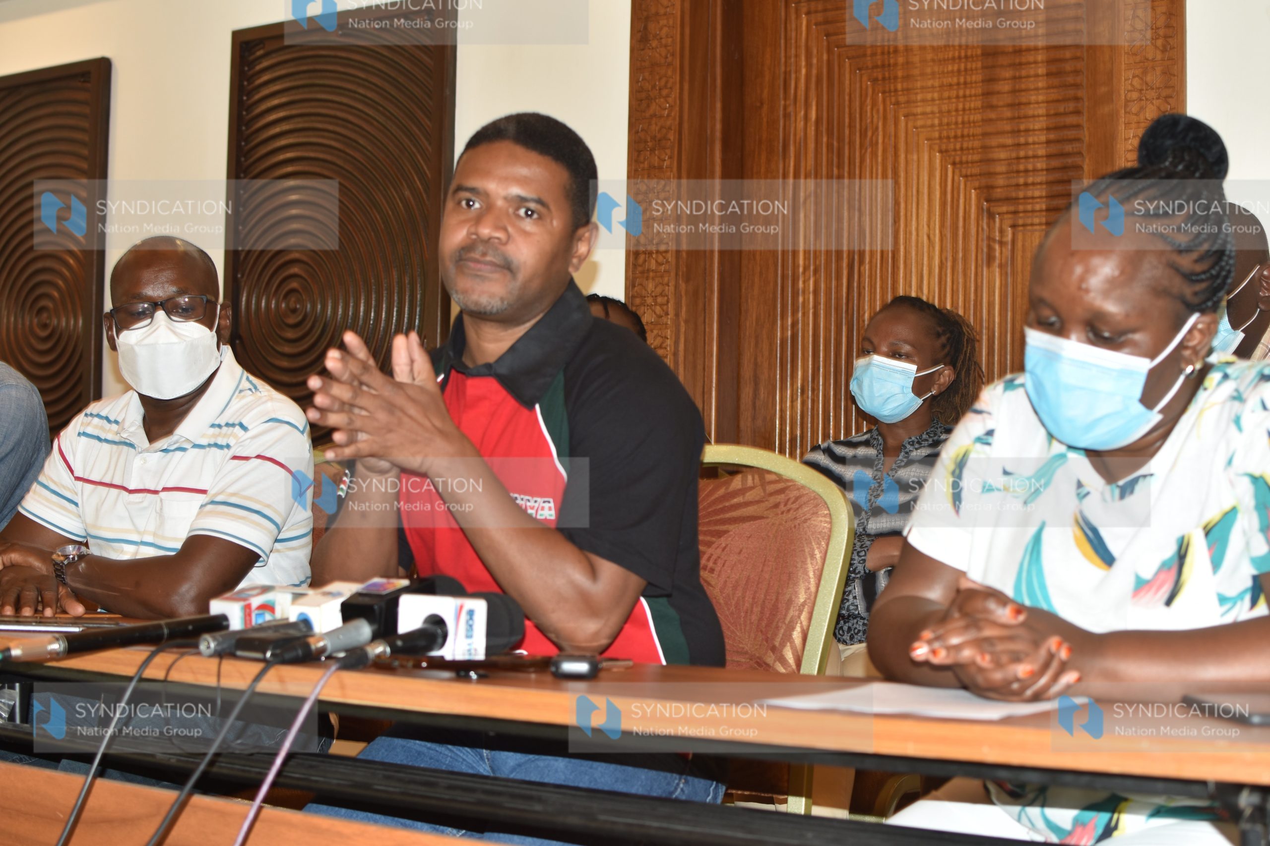 Independent Medico-Legal Unit (IMLU) Executive Director Peter Kiama, Haki Africa’s Executive Director Hussein Khalid