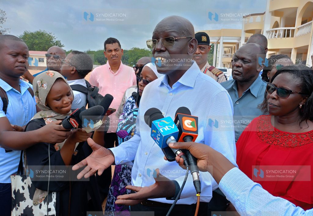 Education Principal Secretary Dr. Belio Kipsang