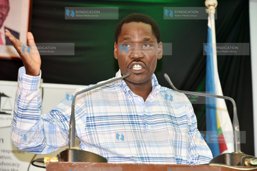 Cabinet Secretary, Ministry of Industry, Trade and Co-operatives Peter Munya