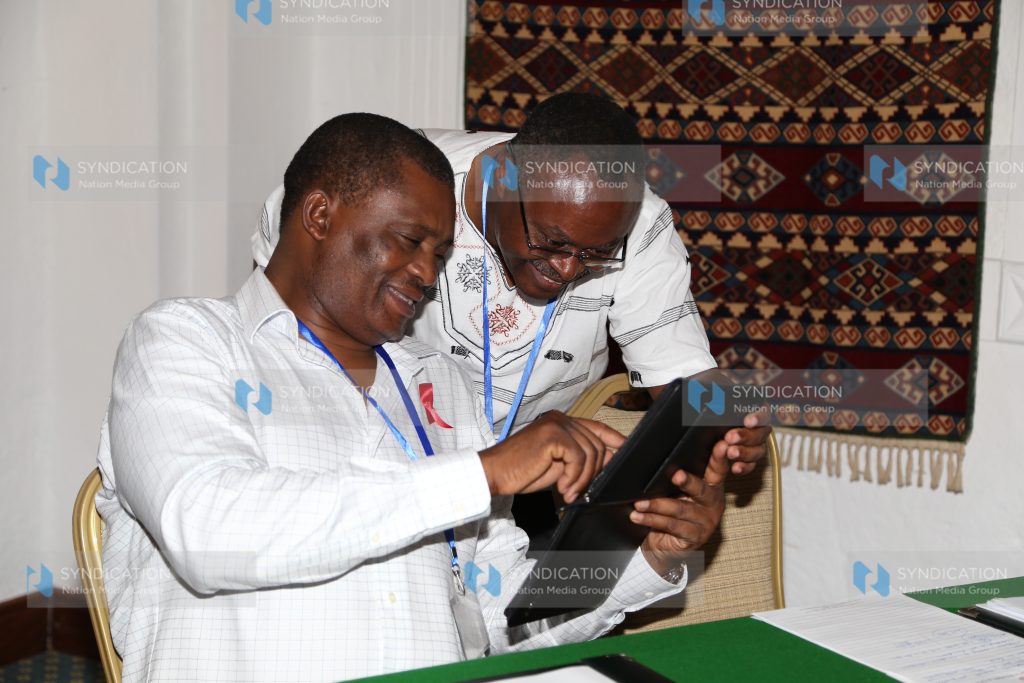 Opening the parliamentary journalists meeting