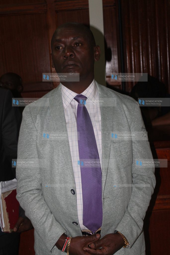 Kiambu Governor William Kabogo in a Nairobi court