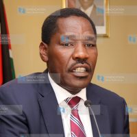 Outgoing Agriculture Cabinet Secretary Peter Munya