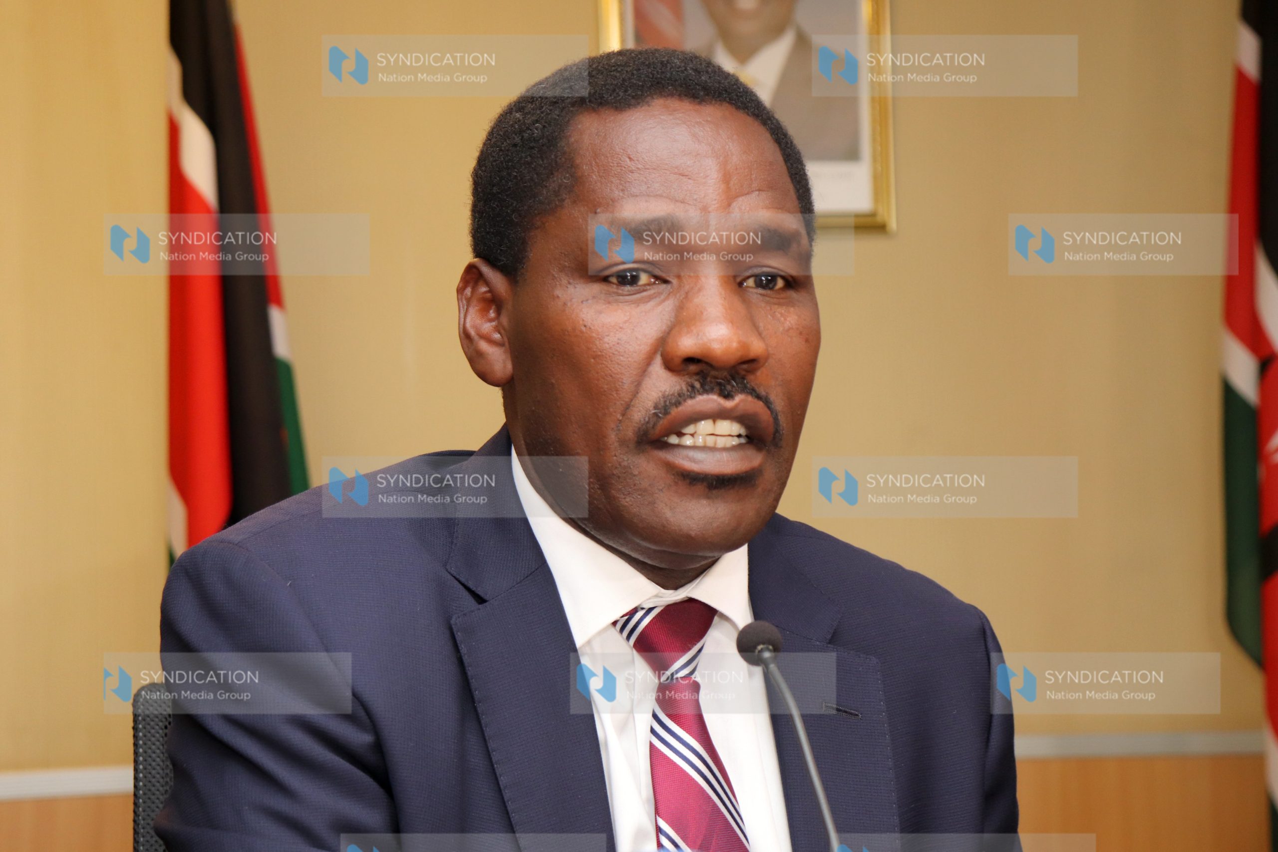 Outgoing Agriculture Cabinet Secretary Peter Munya