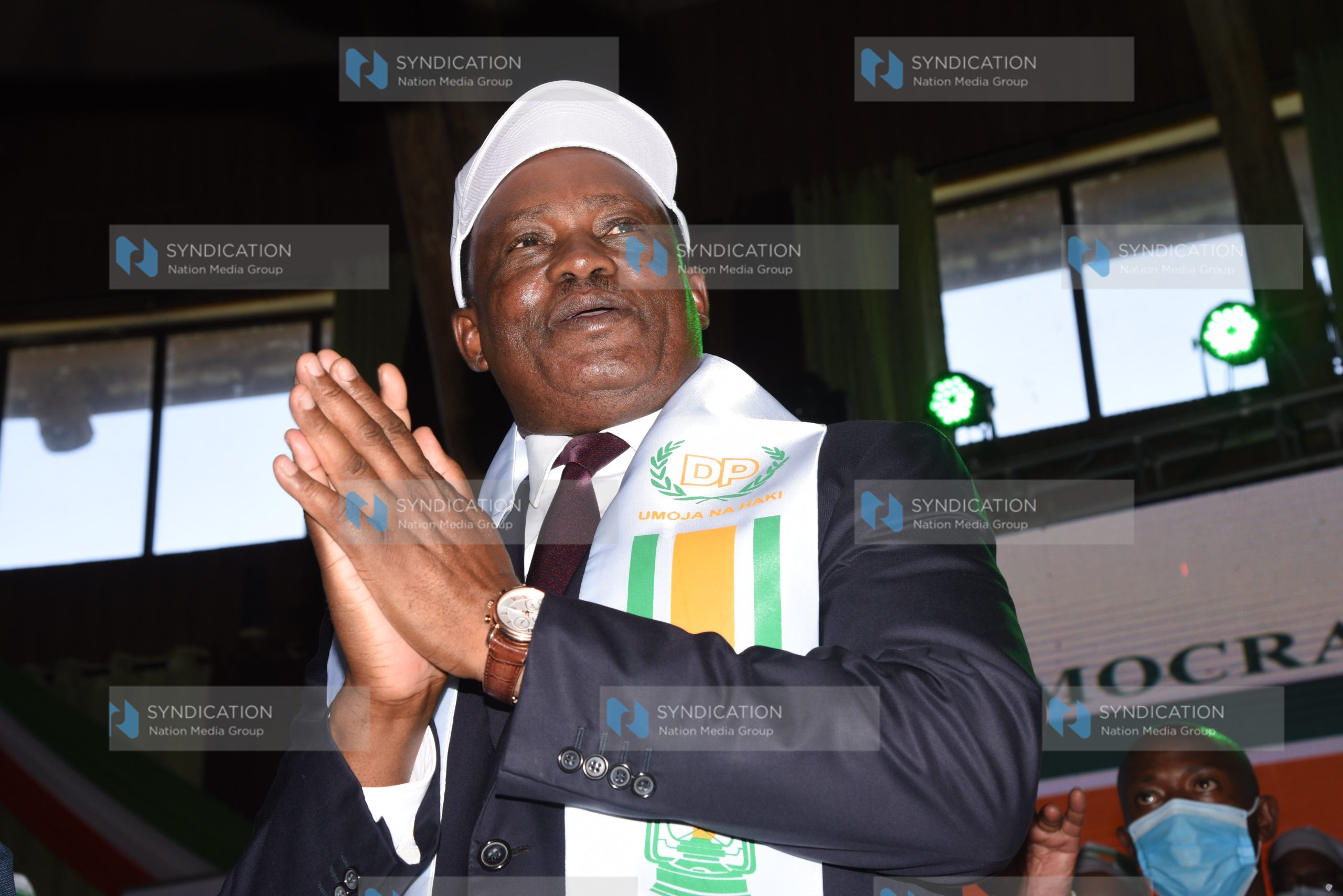 Democratic Party of Kenya party leader Justin Muturi