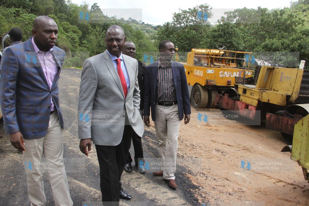 Chesoi-Tirap-Maron road in Elgeyo-Marakwet County