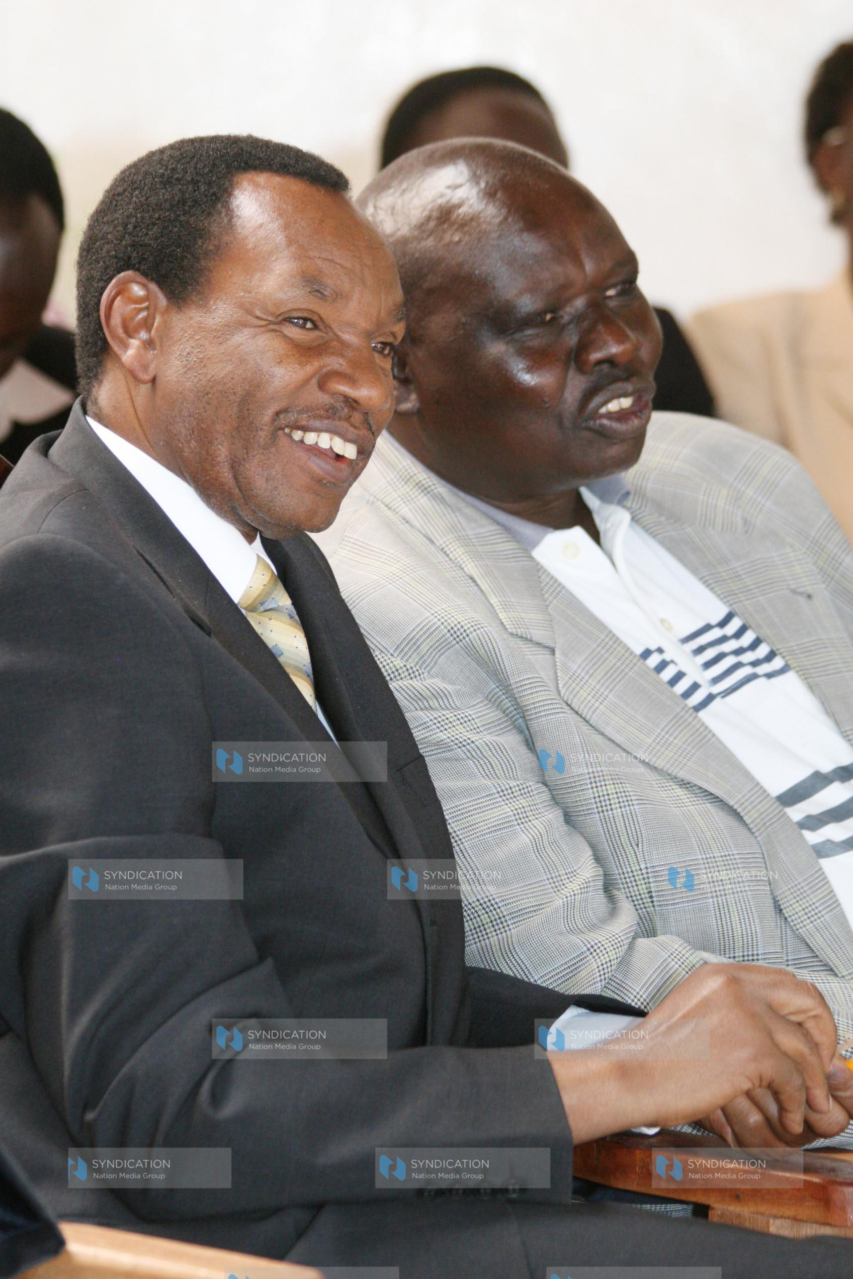 Suspended Industrialization Minister Henry Kosgey and former nominated MP Mark Too