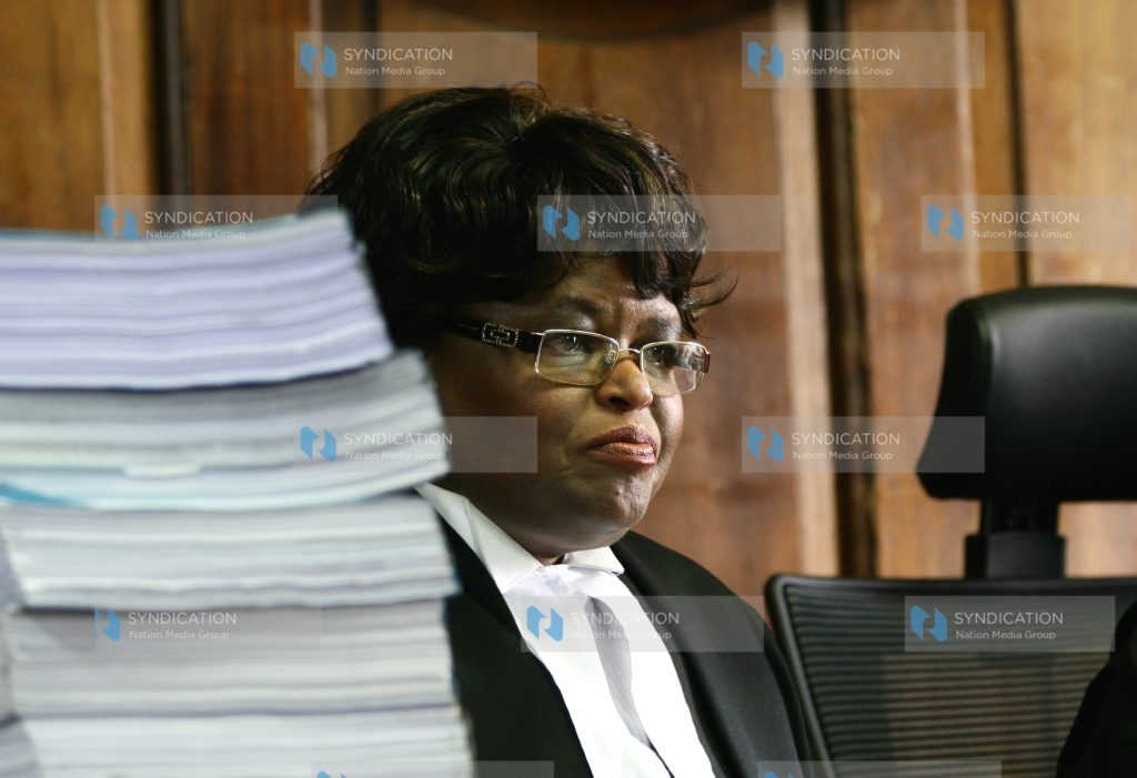 Martha Koome one of the five-bench presiding judges