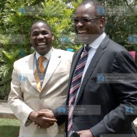 Meru County Governor Peter Munya and his Nairobi counterpart Evans Kidero