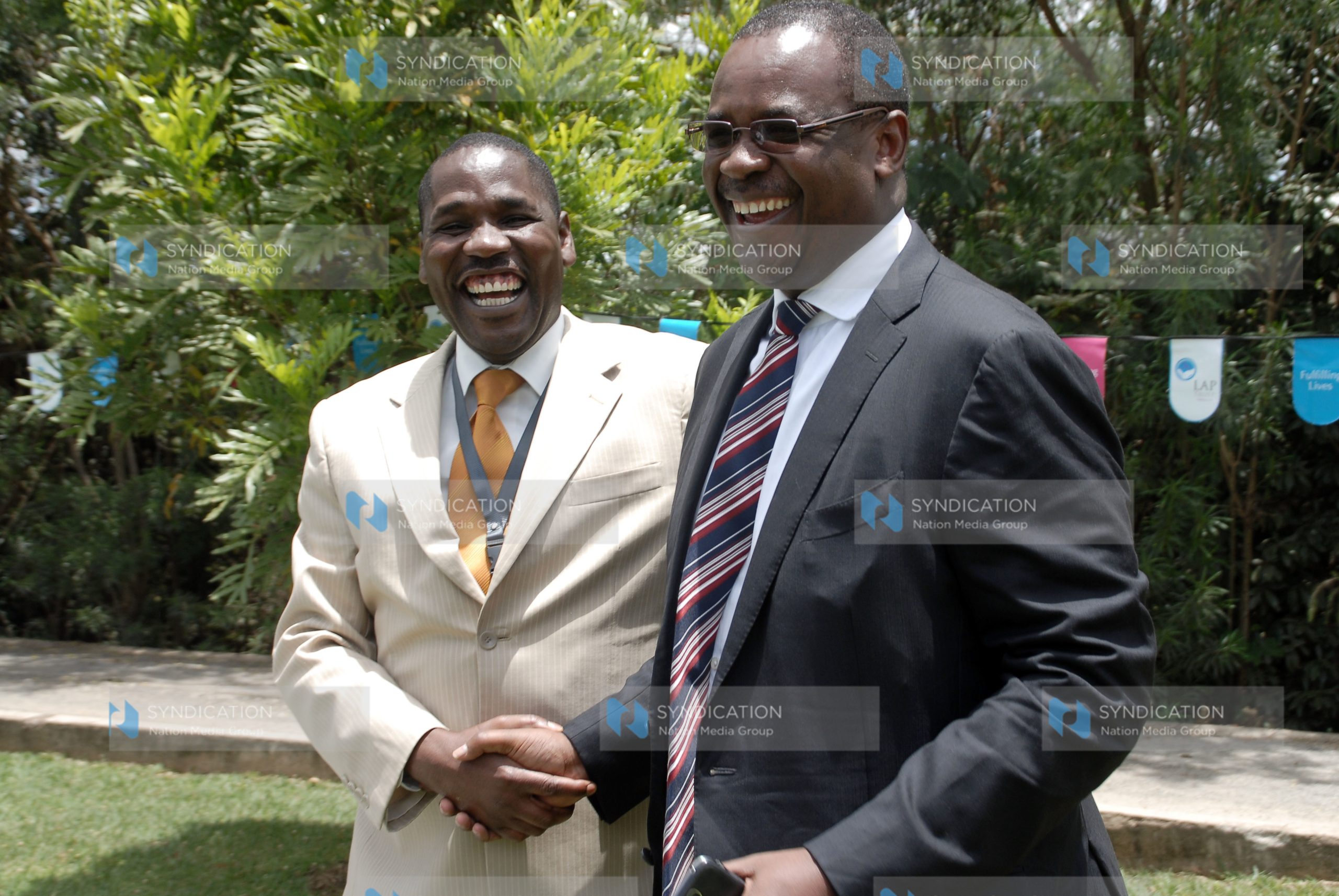 Meru County Governor Peter Munya and his Nairobi counterpart Evans Kidero