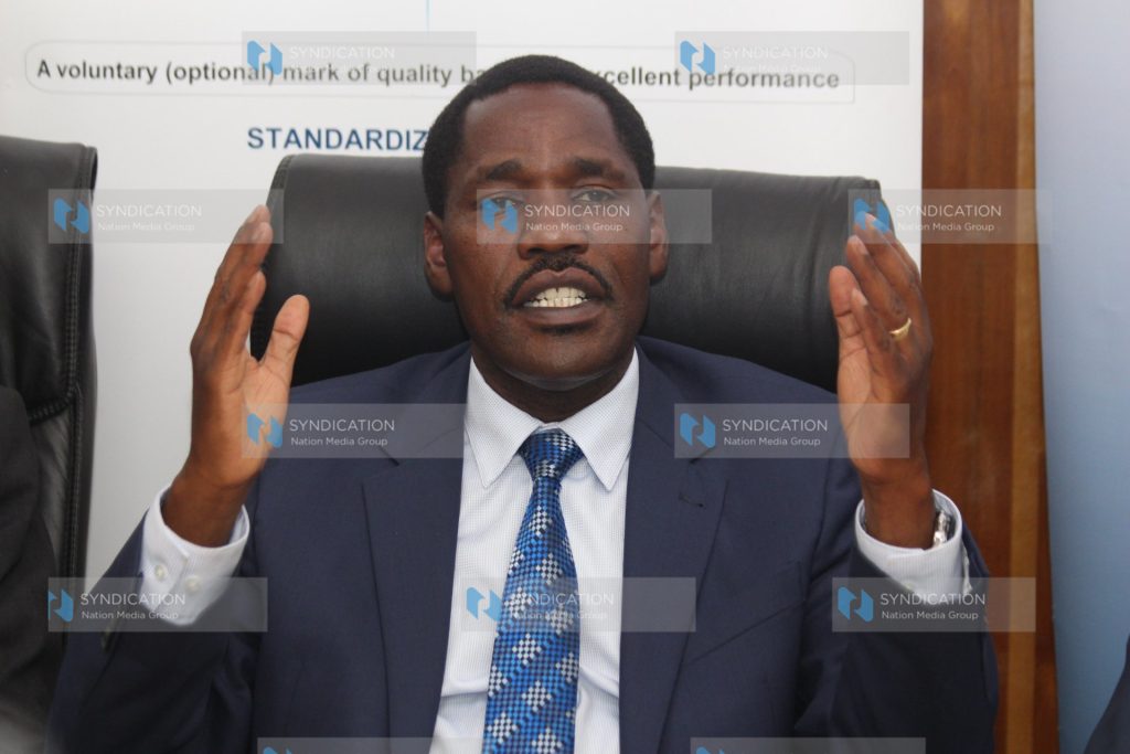 Cabinet Secretary, Ministry of Industry, Trade and Cooperatives Peter Munya