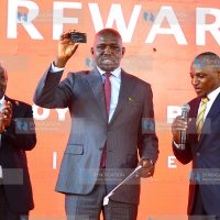 Kipchumba Murkomen holds his platinum card