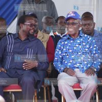 Kisii Senator Sam Ongeri and DAP-K Party Leader Wafula Wamunyinyi